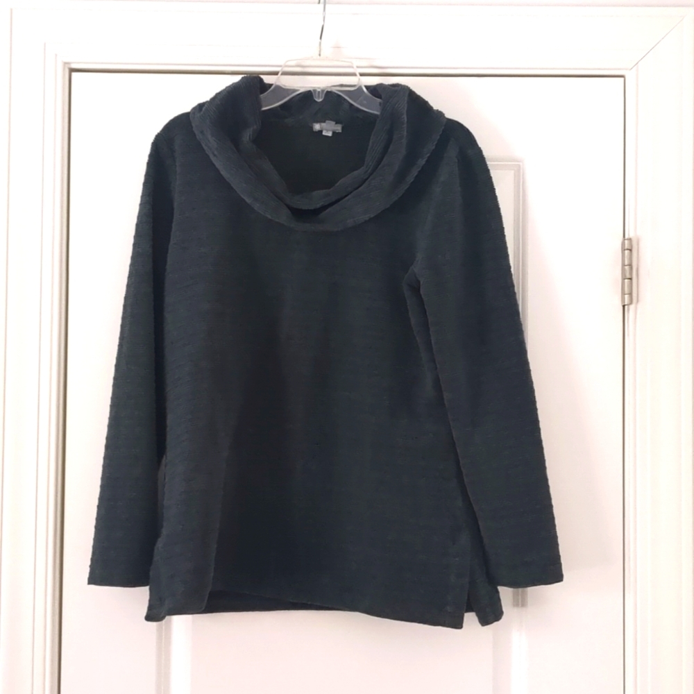 Talbots - Velour Cowl Neck Sweater